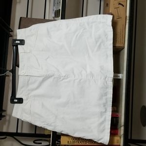 White skort